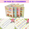 SET CUADERNO MAGICO (4 Cuadernos + Lapicero Magico) + TABLET MAGICA DE 10